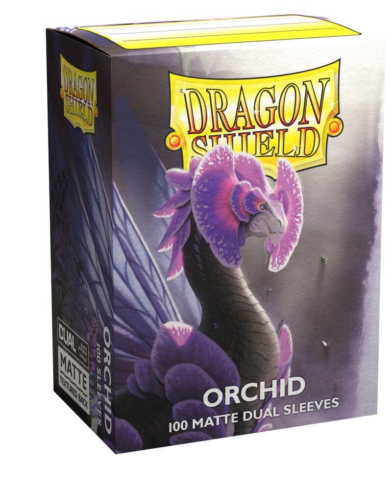 Dragon Shield Dual Matte Standard Sleeves - Orchid (100-Pack)