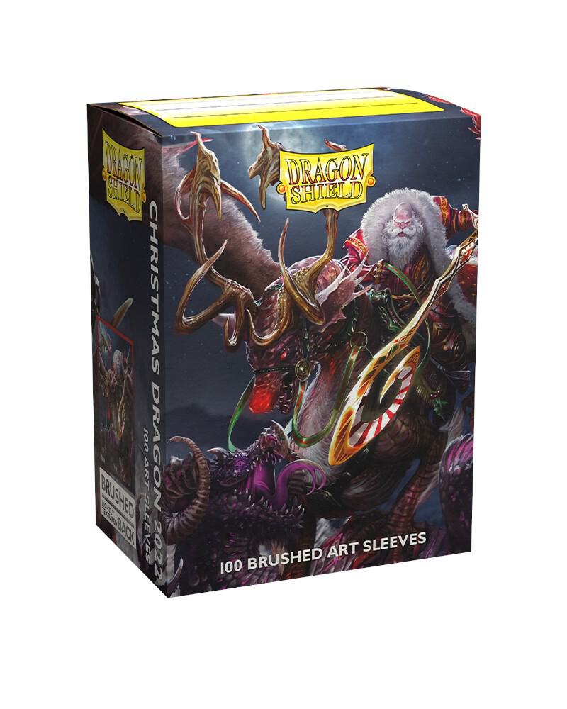 Dragon Shield Brushed Art Sleeves - Christmas 2022 Art