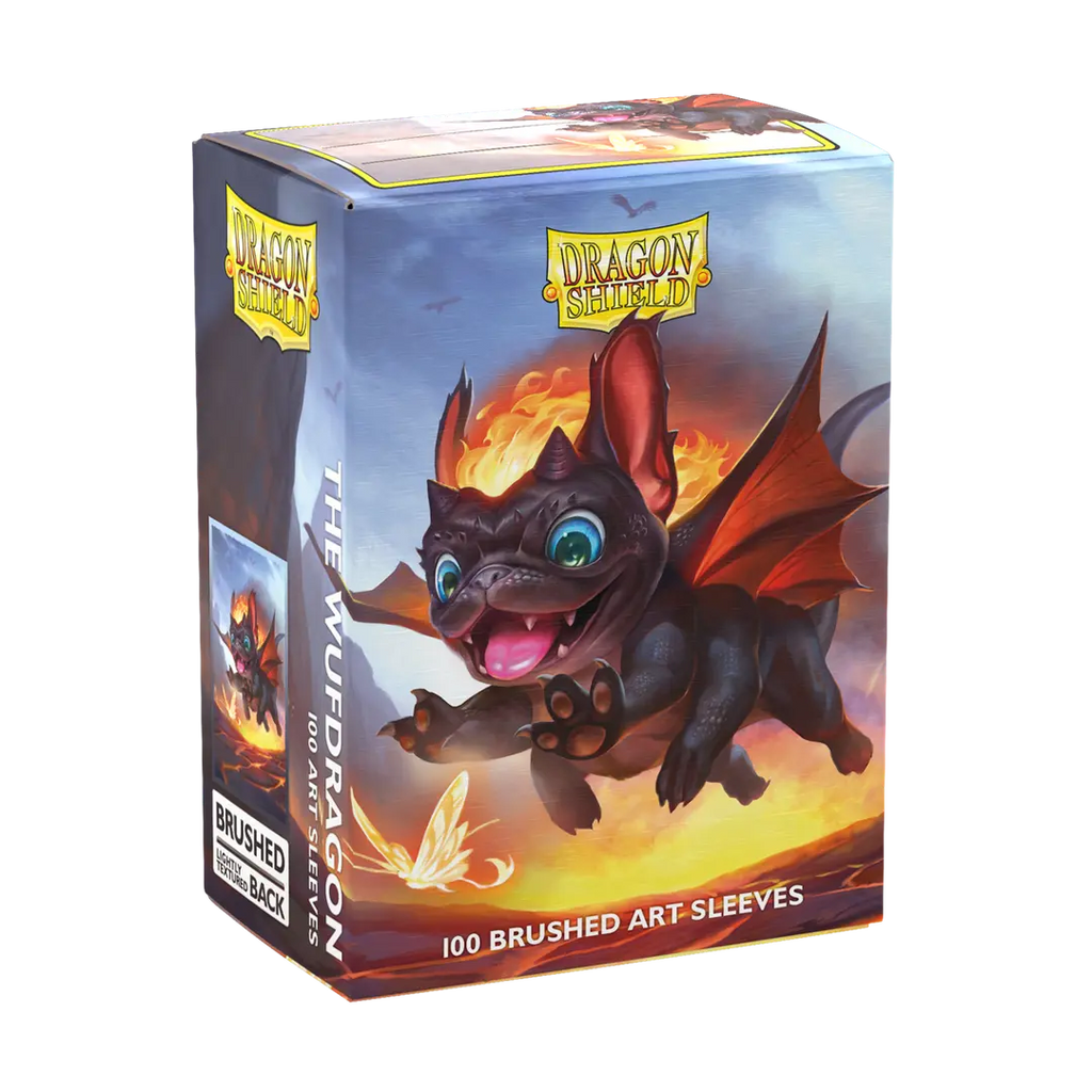 Dragon Shield Brushed Art Sleeves - The Wufdragon