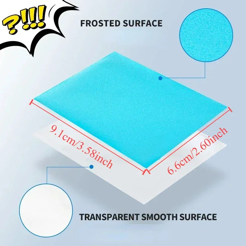 100 Counts 2.5"x3.5" Card Sleeves for Standard Sized Board Game for MTG Magic The Gathering Pokemon Sport Trading Cards 66x91mm