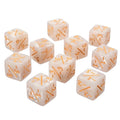 10Pcs 16mm 6 Side Dice Counters +1/-1 Dice Kids Toy Counting Dice For MTG Magic The Gathering Card Gaming Token & Loyalty Dice