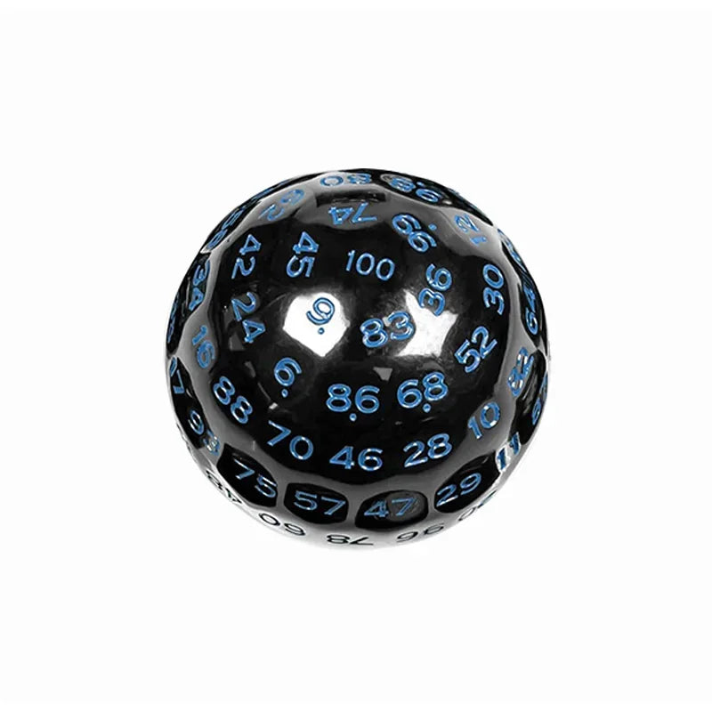 D100 Dice Polyhedral Acrylic 100 Sided Dices For Table Board Role Playing Game Bar Funny Kids Party Entertaiment