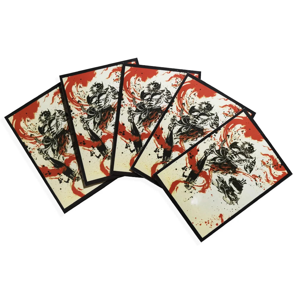 60Pcs Cartoon Game Card Sleeves Made of High-quality PP 66x91mm,Excellent Christmas Halloween Gifts for Card Collectors