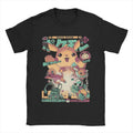 Pokemon T-shirt Men's Pure Cotton Casual T-shirt Round Neck T-shirt Short Sleeve Clothing Summer Sports Casual Short Sleeve Top