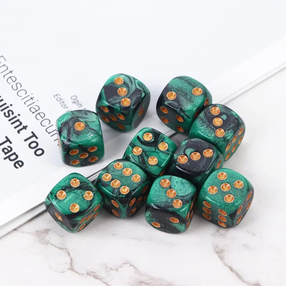 Playing Games Desktop Game Family Party Board Games Entertainment D6 Dice Round Edges Dice 6 Sided Dice Square Point Dice