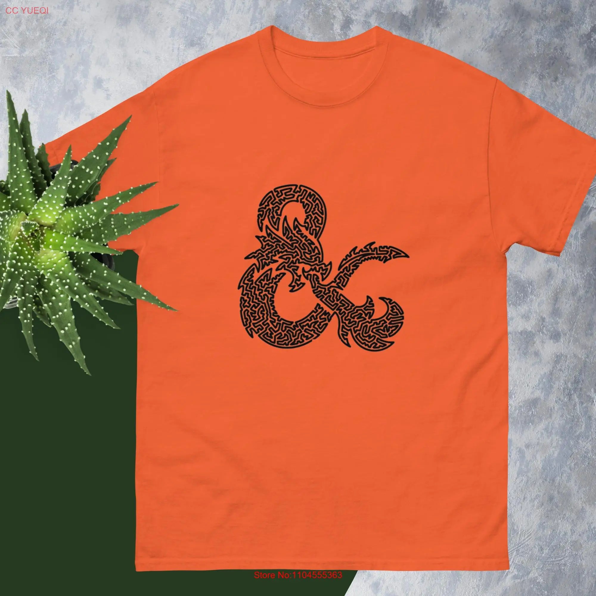 DnD shirt D Symbol Clothing Dungeon and Dragons Inspired T Master Valentine Christmas long or short sleeves