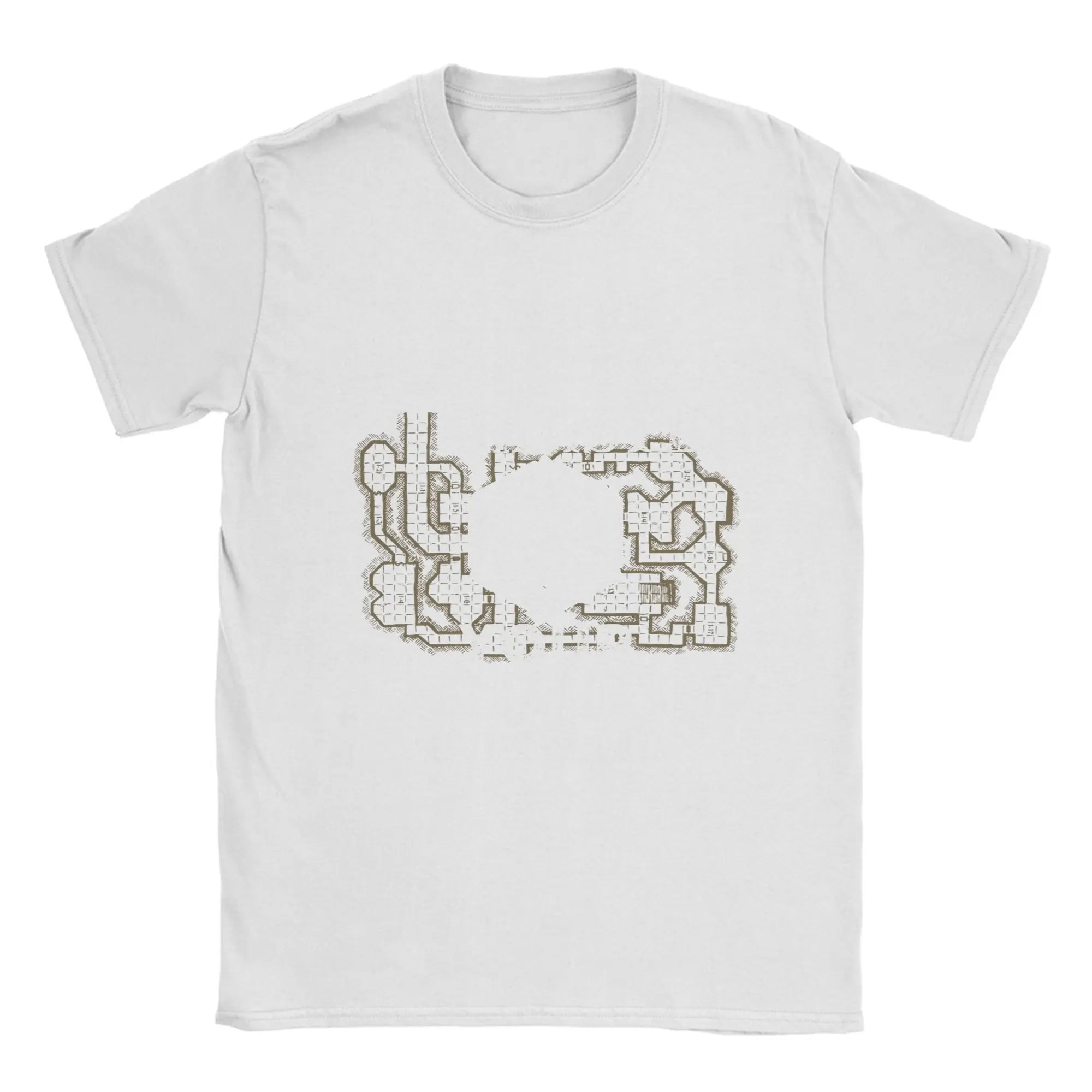 Dungeon and Dragon Dungeon Master T-Shirts for Men  Funny Pure Cotton Tee Shirt Crew Neck Short Sleeve T Shirt Plus Size Tops