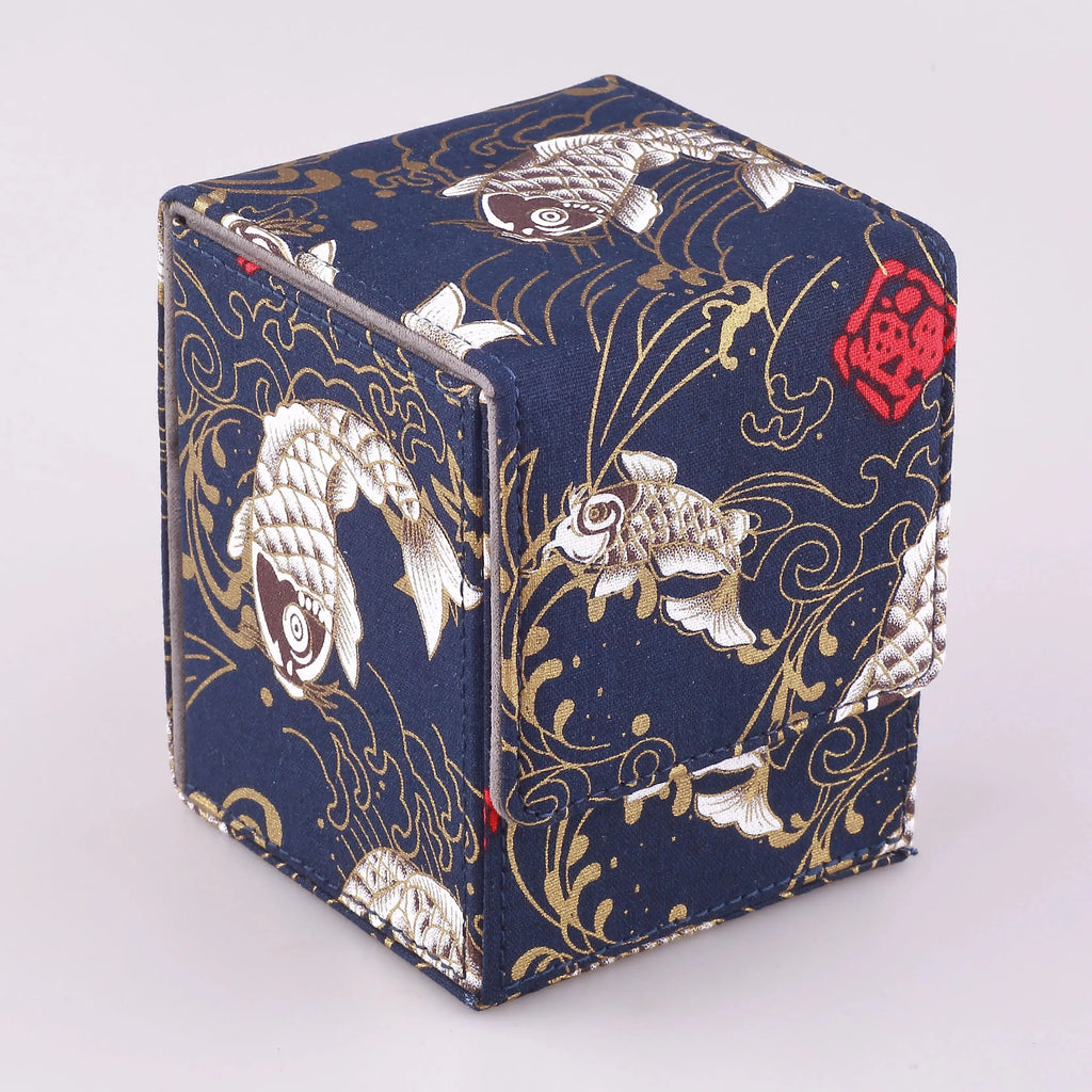 Deck Box for MTG Cards Trading Card Storage Box With Display Window Collectible Trading Card Cases Holds 120+ Sleeved Deck