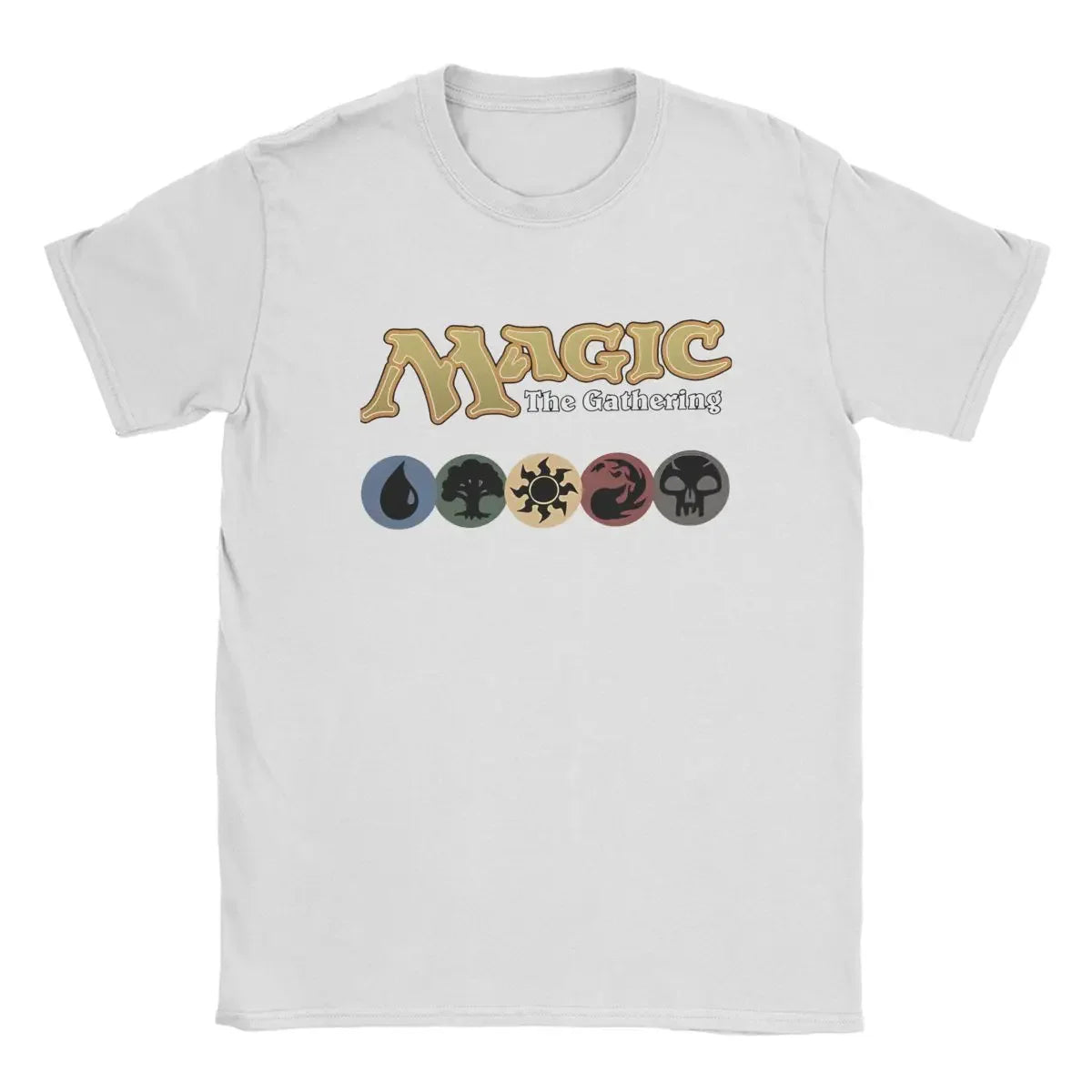 Cotton Tees Crew Neck Short Sleeve T Shirt Plus Size Clothing Magic Games Gathering MTG T-Shirt Men Card Games Vintage 100% new