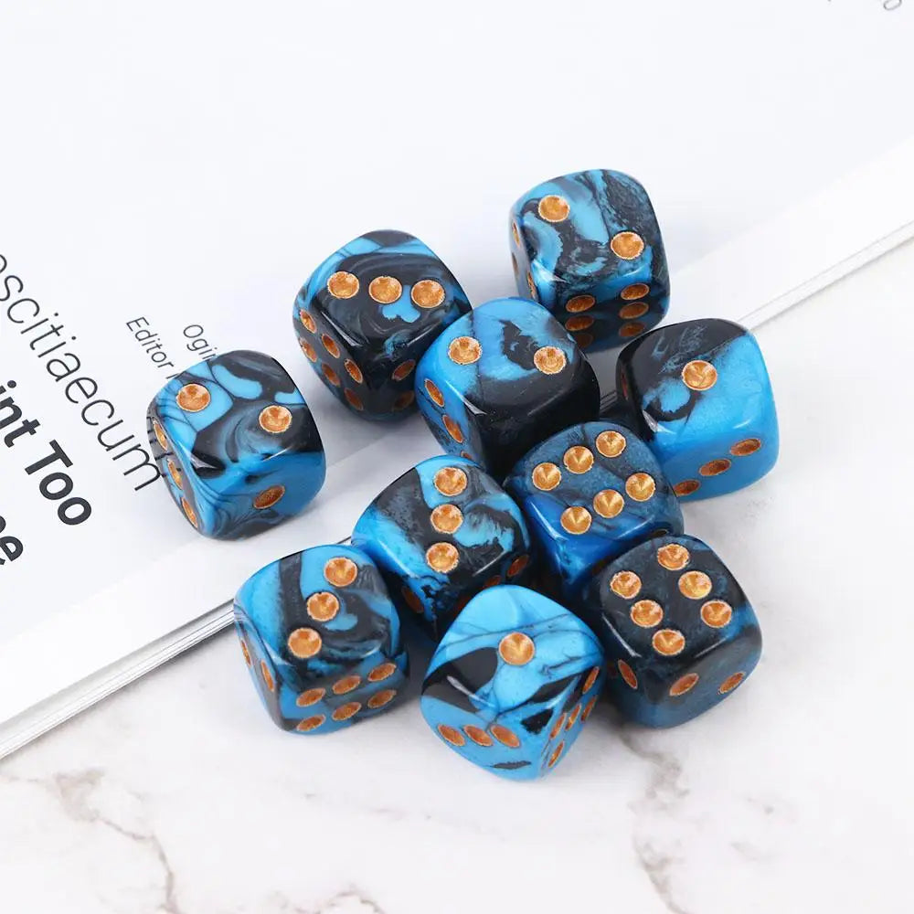 Playing Games Desktop Game Family Party Board Games Entertainment D6 Dice Round Edges Dice 6 Sided Dice Square Point Dice