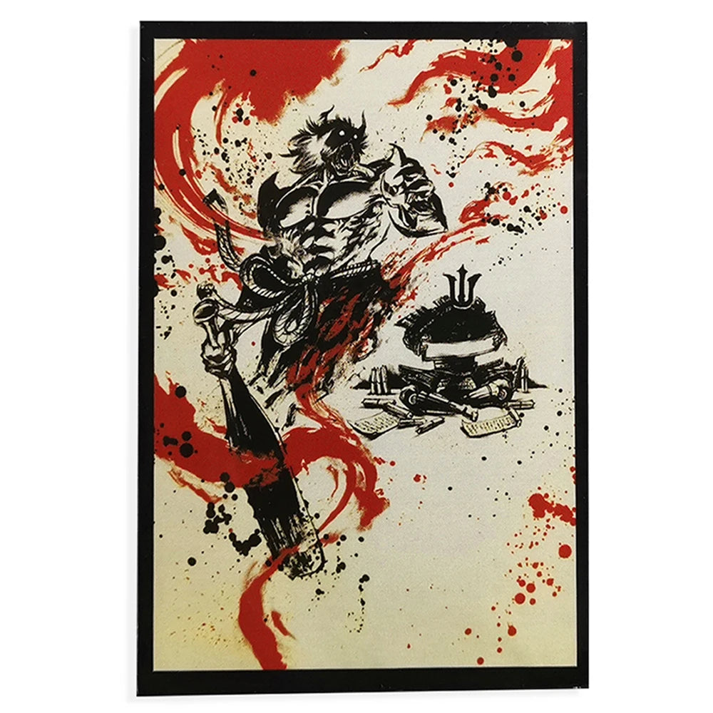 60Pcs Cartoon Game Card Sleeves Made of High-quality PP 66x91mm,Excellent Christmas Halloween Gifts for Card Collectors