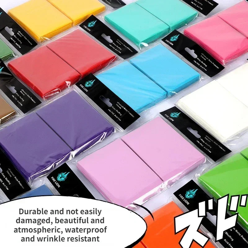 100 Counts 2.5"x3.5" Card Sleeves for Standard Sized Board Game for MTG Magic The Gathering Pokemon Sport Trading Cards 66x91mm