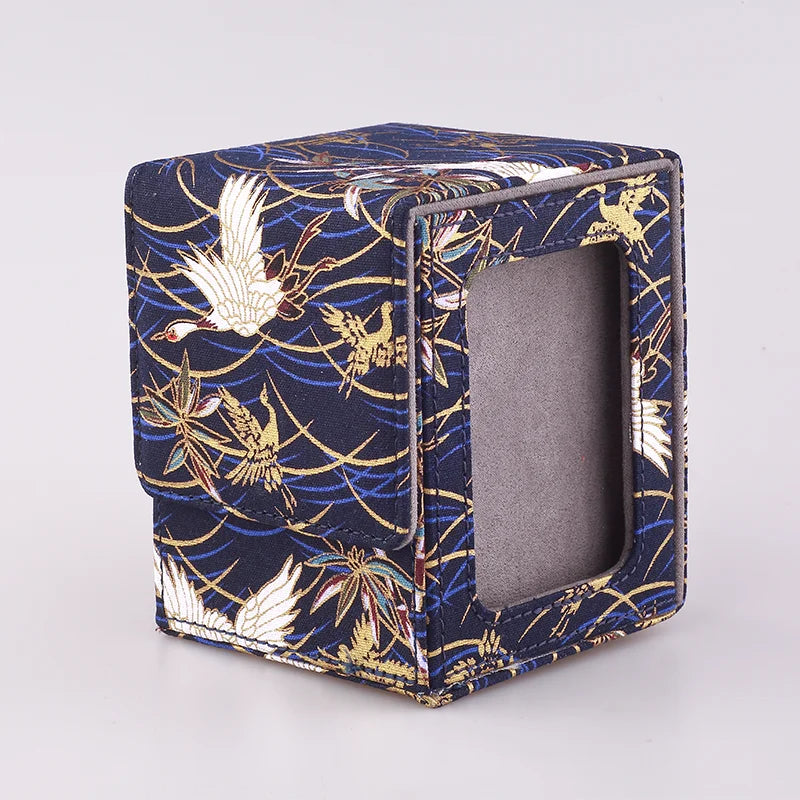 Deck Box for MTG Cards Trading Card Storage Box With Display Window Collectible Trading Card Cases Holds 120+ Sleeved Deck