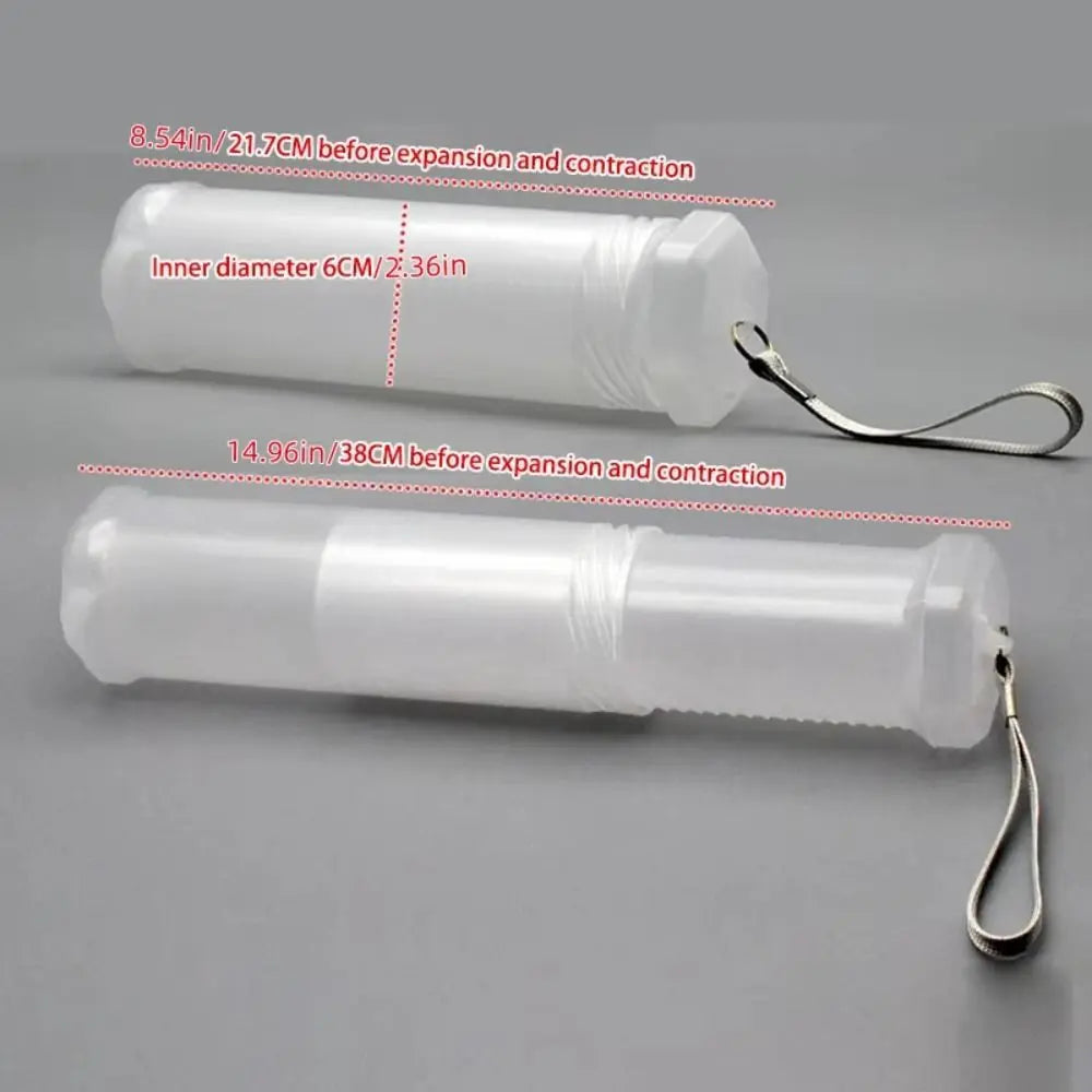 Transparent Games Pad Canister Card Holder Telescopic Gaming Mat Storge Tube Protective Case Cylinder GameMat Protecter Playmat