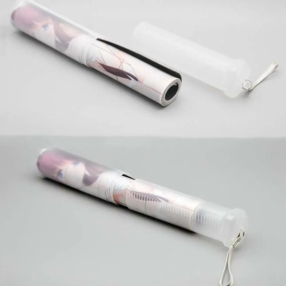 Transparent Games Pad Canister Card Holder Telescopic Gaming Mat Storge Tube Protective Case Cylinder GameMat Protecter Playmat