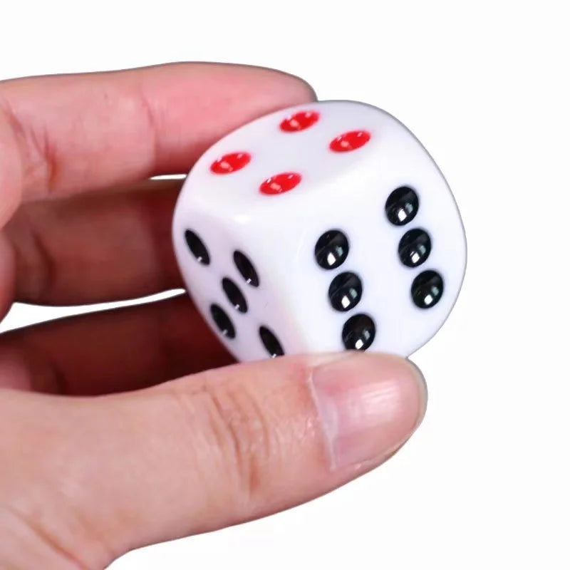 1PC Resin Dice 30mm Big Cube Round Corner Dot Dice 3cm Game Accessories Entertainment High Quality Boutique