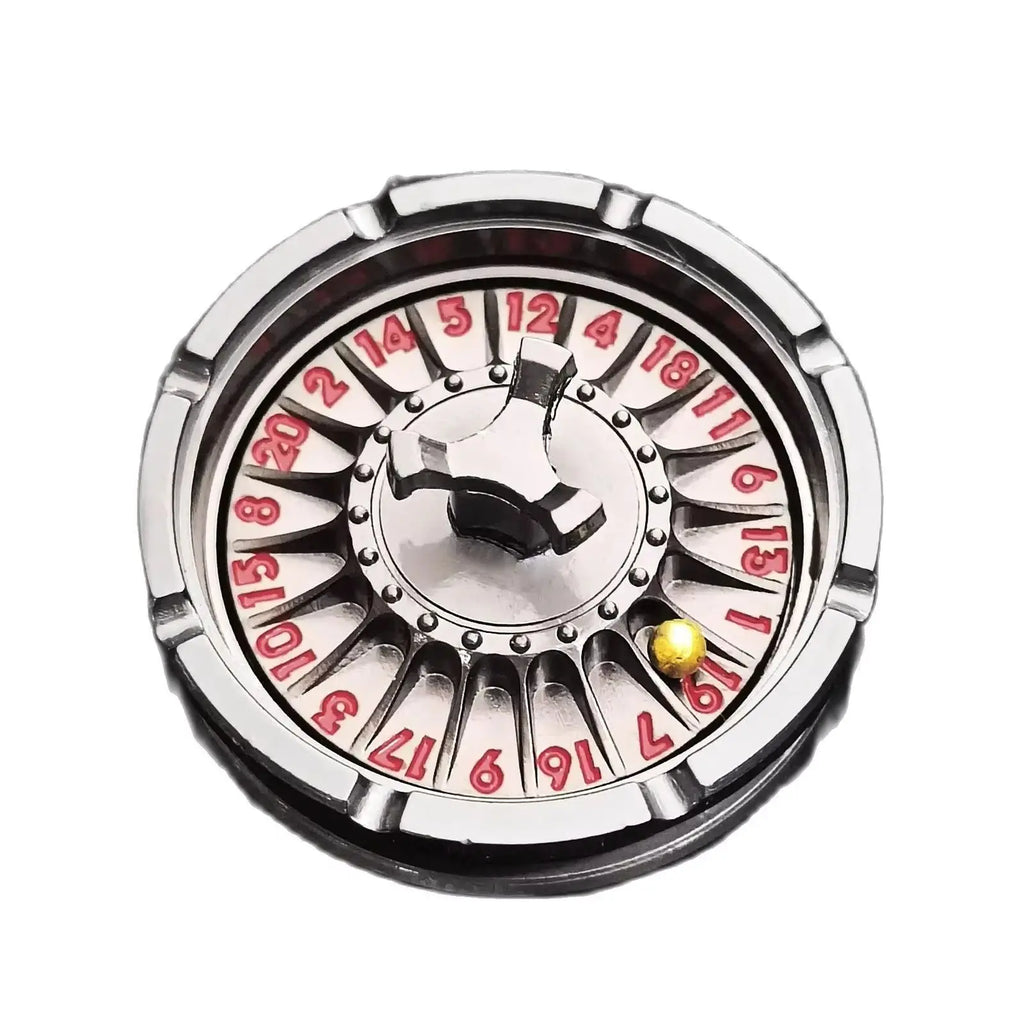 Dragons Metal And Dice Dungeons Fingertip Gyro Roulette Spinner Dice - Rotating Table Game Accessory for Gift