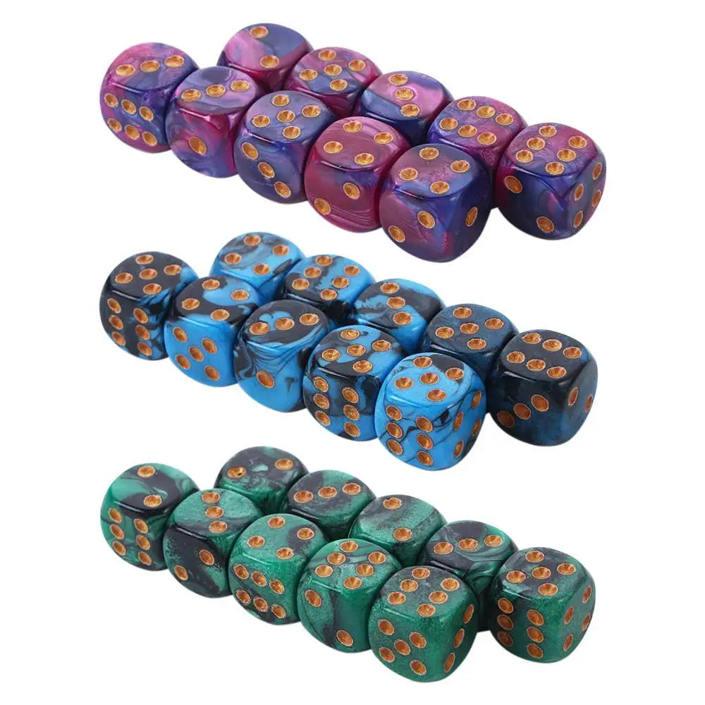 Playing Games Desktop Game Family Party Board Games Entertainment D6 Dice Round Edges Dice 6 Sided Dice Square Point Dice