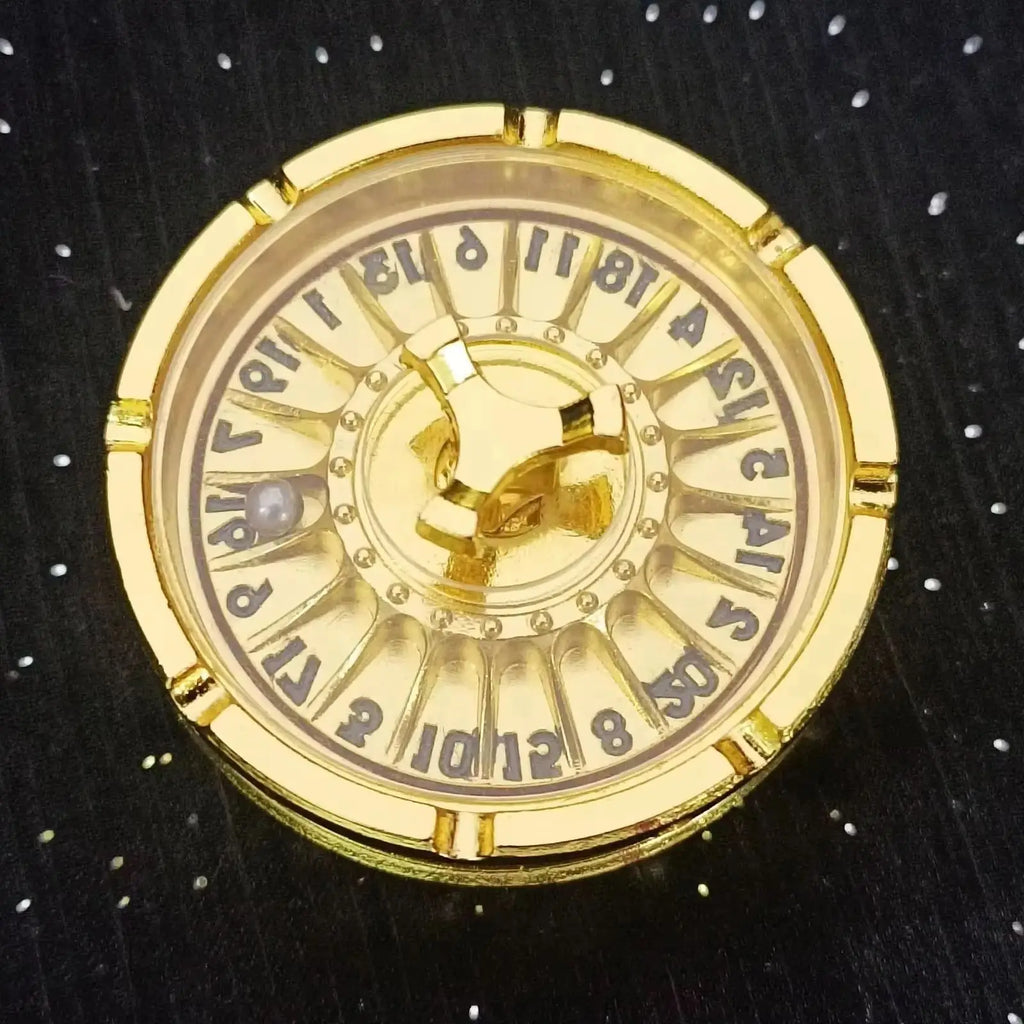 Dragons Metal And Dice Dungeons Fingertip Gyro Roulette Spinner Dice - Rotating Table Game Accessory for Gift