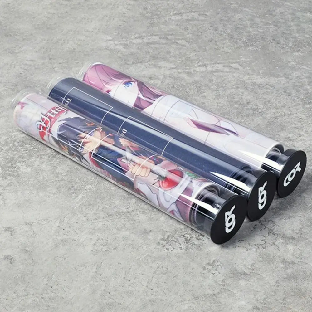 Transparent Games Pad Canister Card Holder Telescopic Gaming Mat Storge Tube Protective Case Cylinder GameMat Protecter Playmat