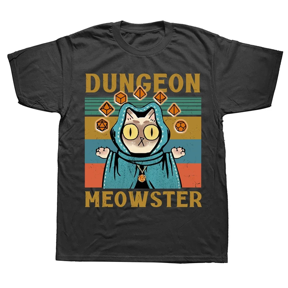 I Have A Plan D20 Dice Role Playing Game DnD T-shirt Novelty Dungeon Dragon T Shirts Graphic Personalized Printed Women Men