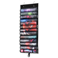 Playmat Holder, Playmat Tube Storage Bag For MTG With 2 Hooks, Fits 12+1 Card Game Playmats Portable Organizer Rack For TCG/RPG