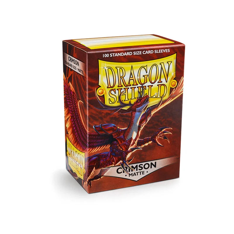 Dragon Shield Matte - Crimson (100-Pack)