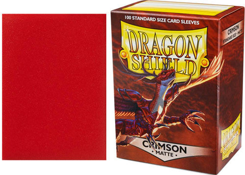 Dragon Shield Matte - Crimson (100-Pack)