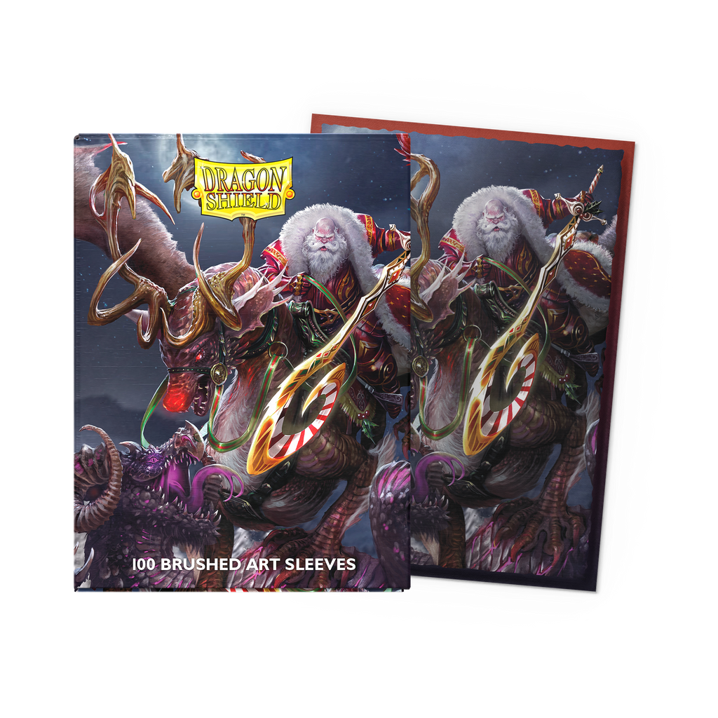 Dragon Shield Brushed Art Sleeves - Christmas 2022 Art
