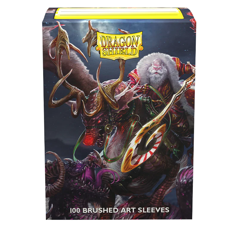 Dragon Shield Brushed Art Sleeves - Christmas 2022 Art